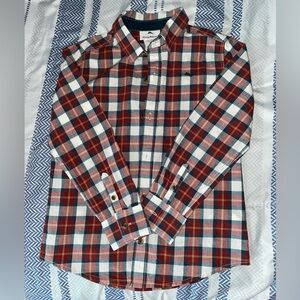 Kid’s Tommy Bahama Red Plaid Shirt